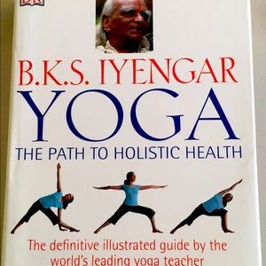 Yoga hard cover book in good condition